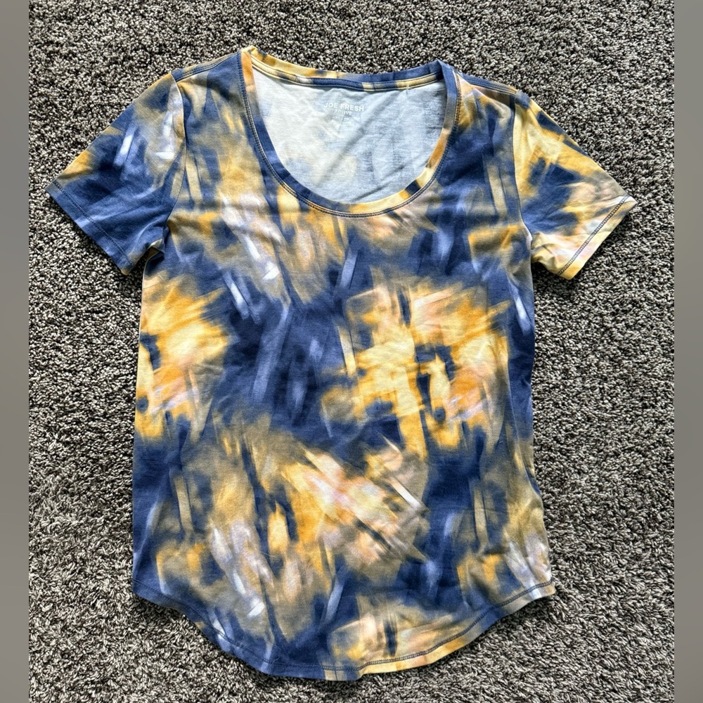 Joe fresh - tie dyed women’s tshirt - size xs